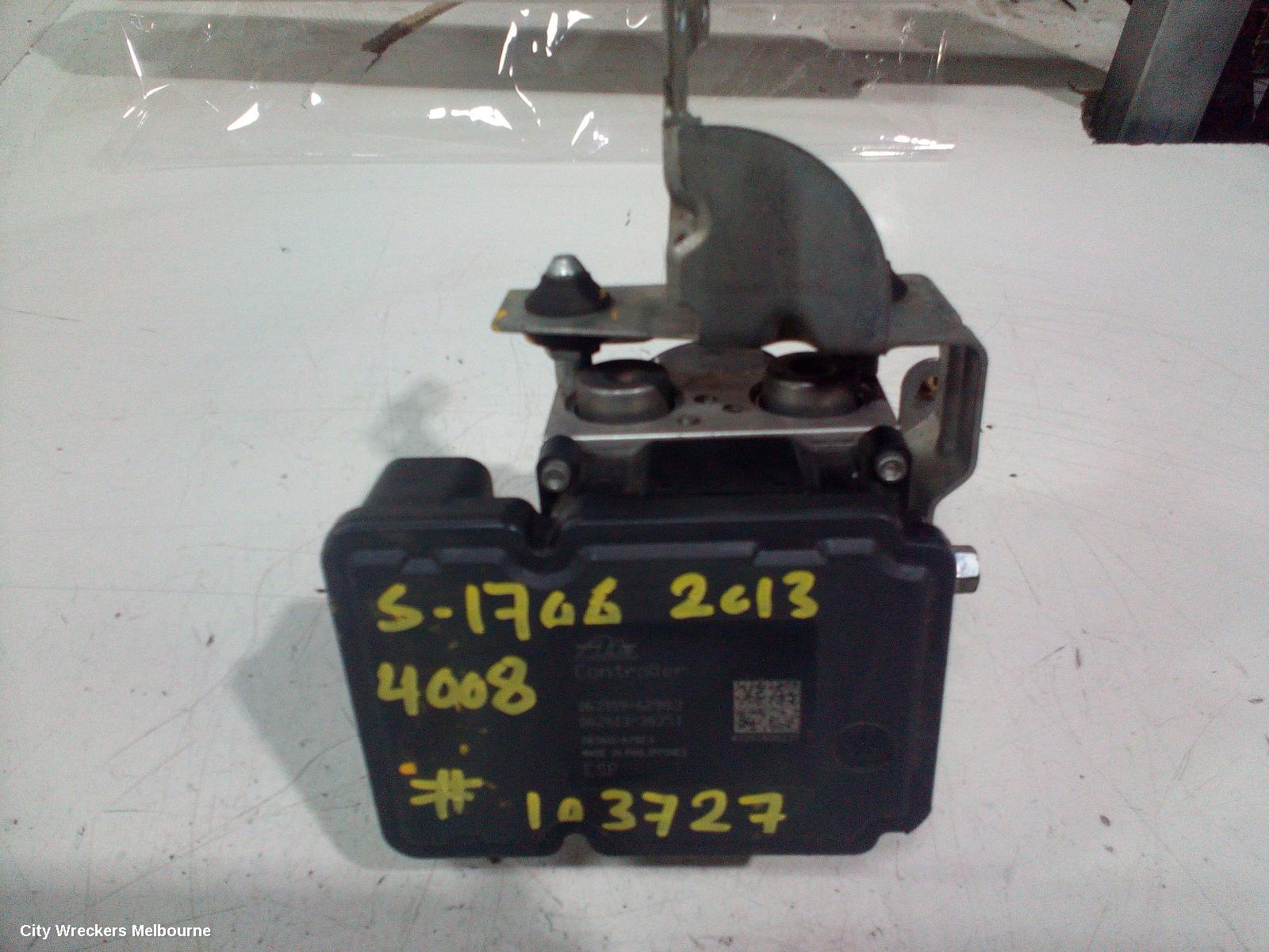 PEUGEOT 4008 ABS PUMP/MODULATOR, 05/2012 - 12/2017 - Image 1