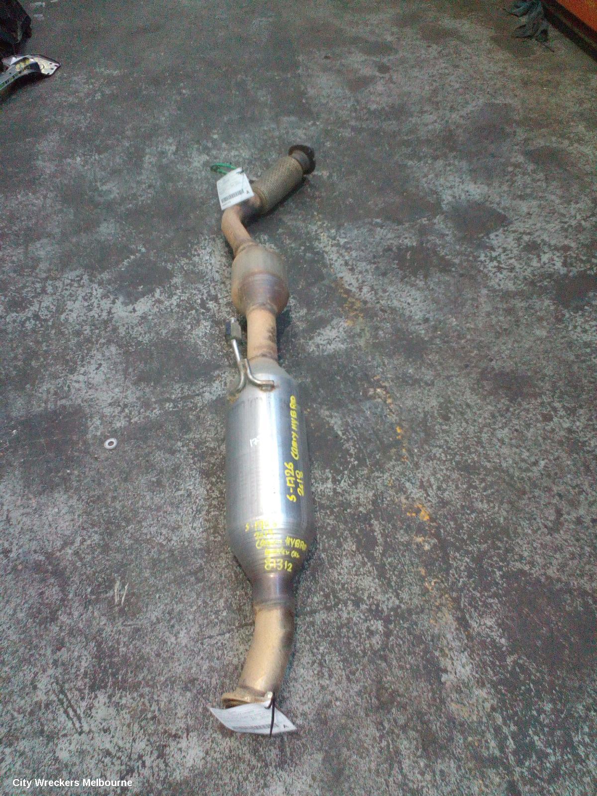 TOYOTA CAMRY CATALYTIC CONVERTER, UNDER CAR-CAT TYPE, 2.5, A25A-FKS, PETROL, XV70, 09/2017 ONWARDS - Image 1