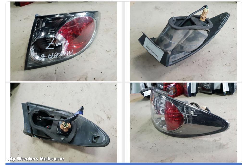 MAZDA 6 RIGHT TAILLIGHT, GG/GY, IN BODY, SEDAN, MPS, 10/2005 - 01/2008 - Image 1