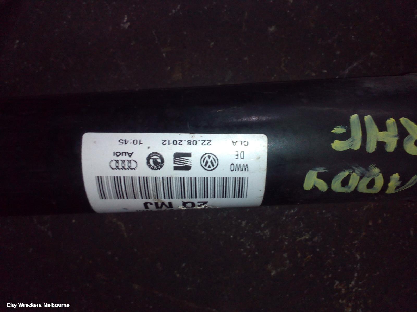 VOLKSWAGEN CADDY RIGHT DRIVESHAFT, PETROL, 1.2, 2K, 08/2010 - 06/2015 - Image 2