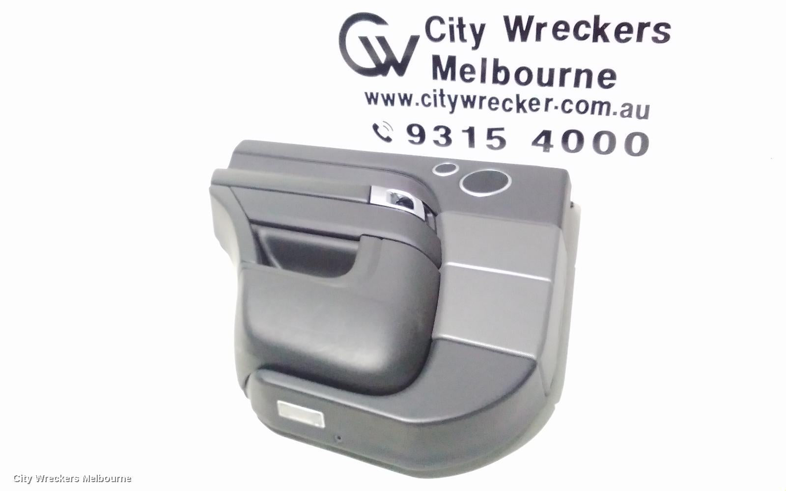 LAND ROVER RANGEROVER SPORT DOOR TRIM, LH REAR, L494, BLACK, LEATHER, 06/2013 ONWARDS - Image 2