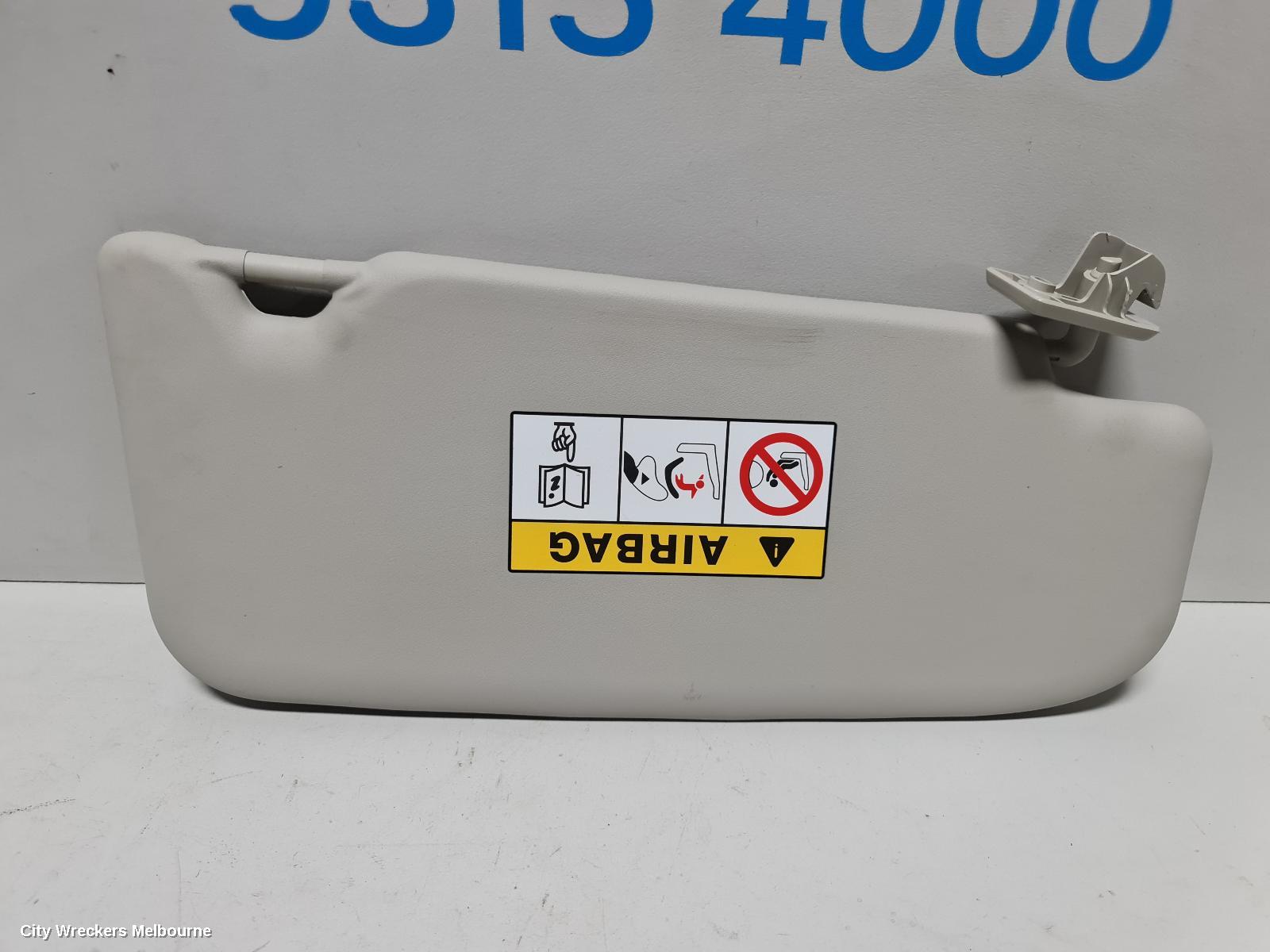 NISSAN QASHQAI SUNVISOR, J11, LH SIDE, BEIGE, 12/2013 - 07/2021 - Image 1