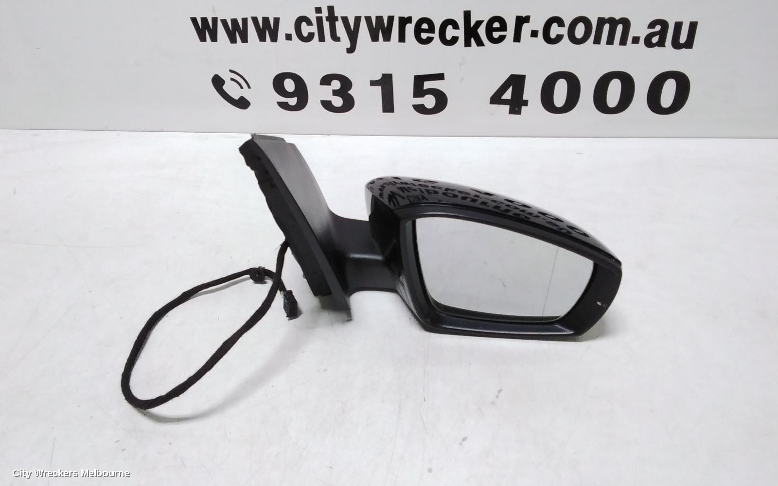 VOLKSWAGEN POLO RIGHT DOOR MIRROR, 6R, HEATED TYPE, 05/2010 - 05/2014 - Image 2