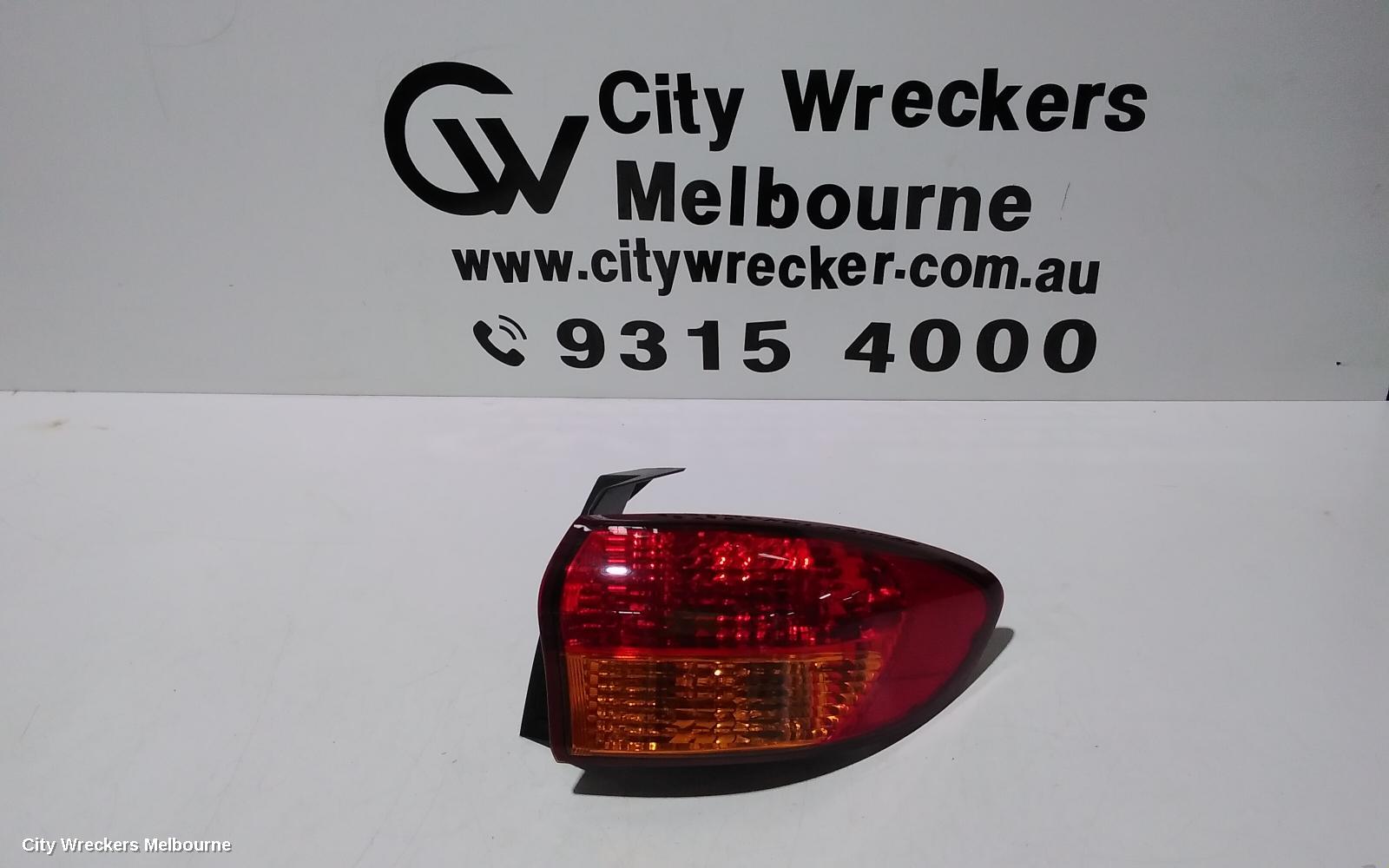 SUBARU TRIBECA RIGHT TAILLIGHT, B9, IN BODY, 10/2006 - 11/2007 - Image 1