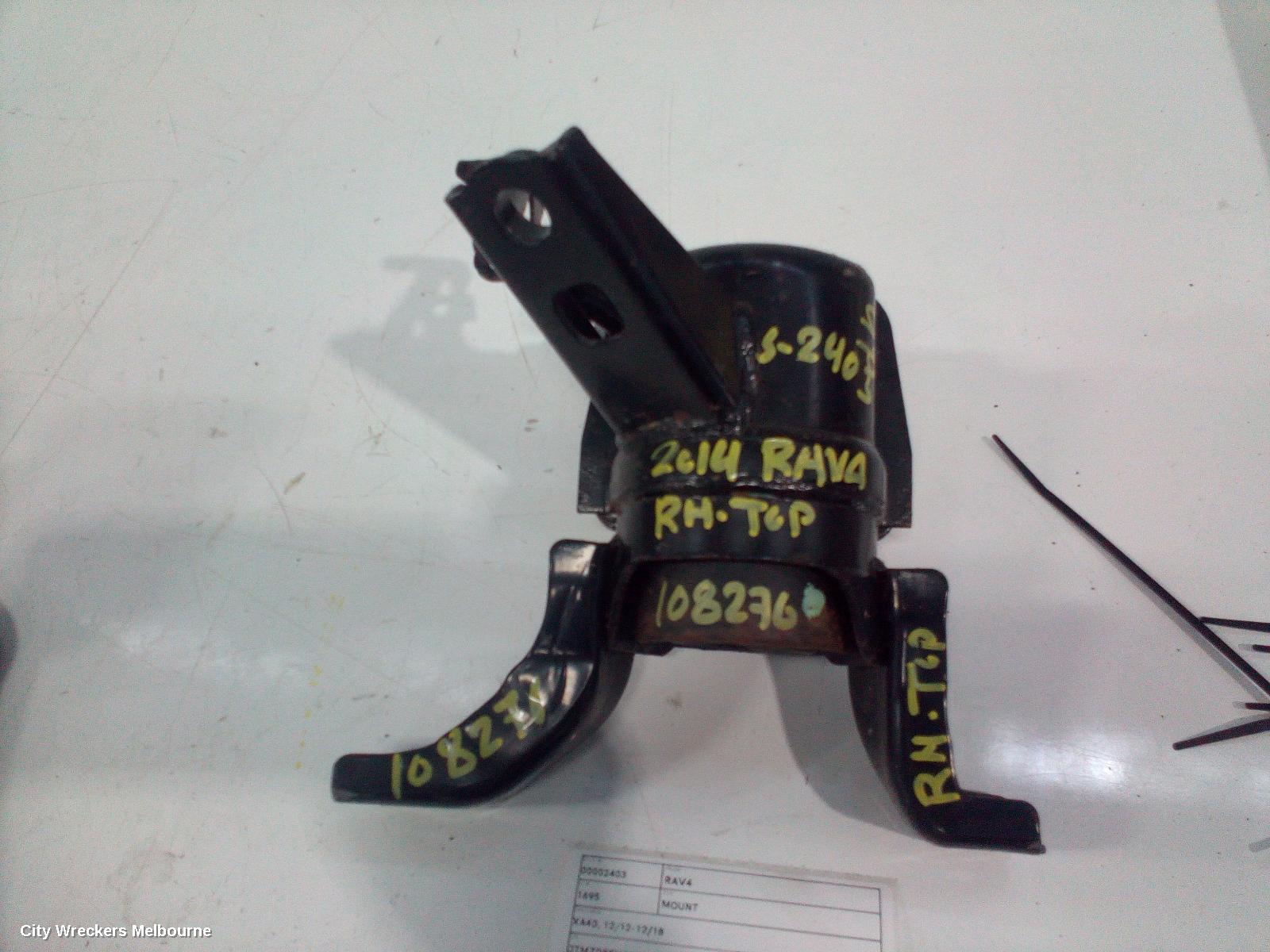 TOYOTA RAV4 MOUNT, XA40, 12/2012 - 12/2018 - Image 2