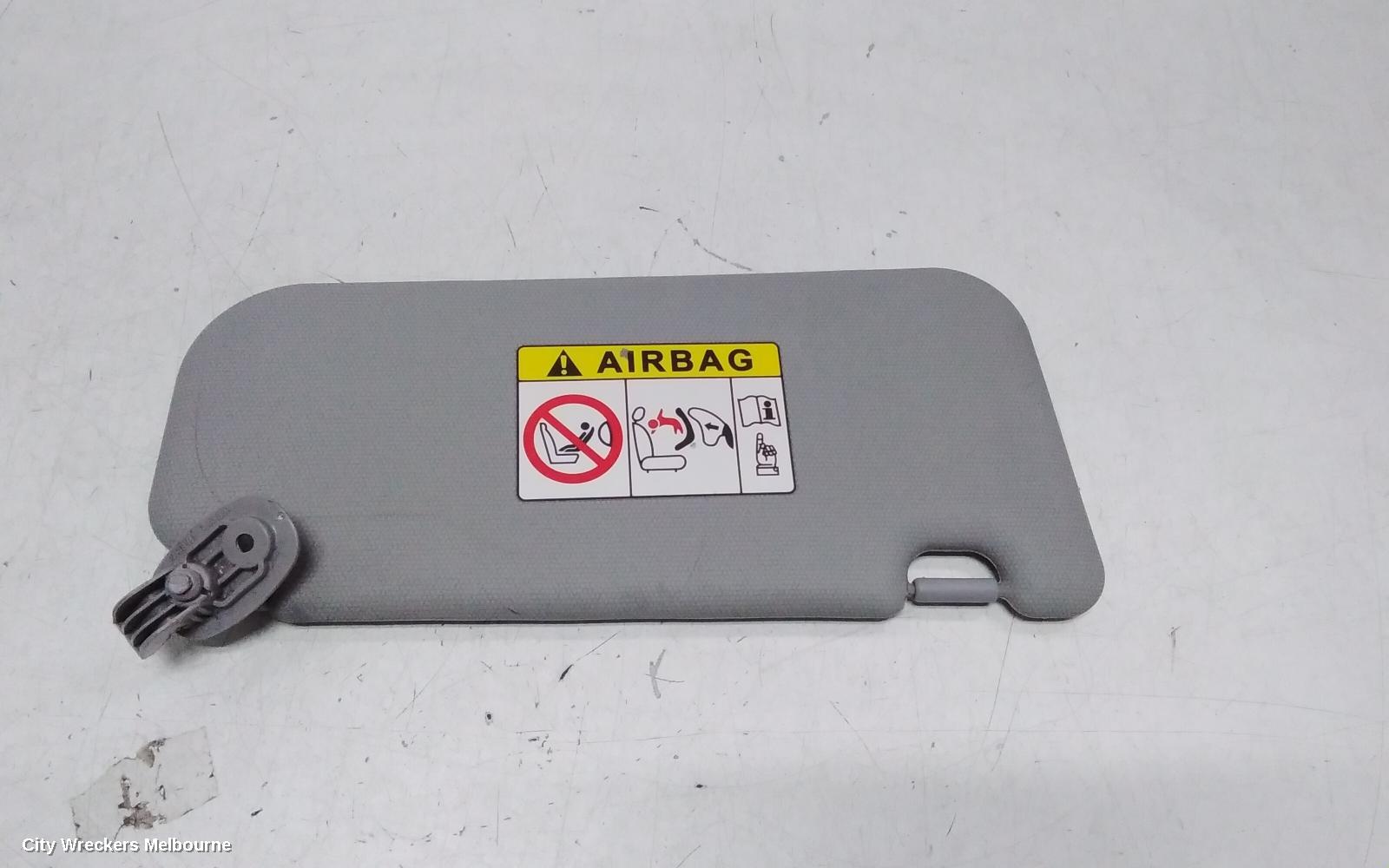 KIA RIO SUNVISOR, UB, LH SIDE, 08/2011 - 11/2016 - Image 1