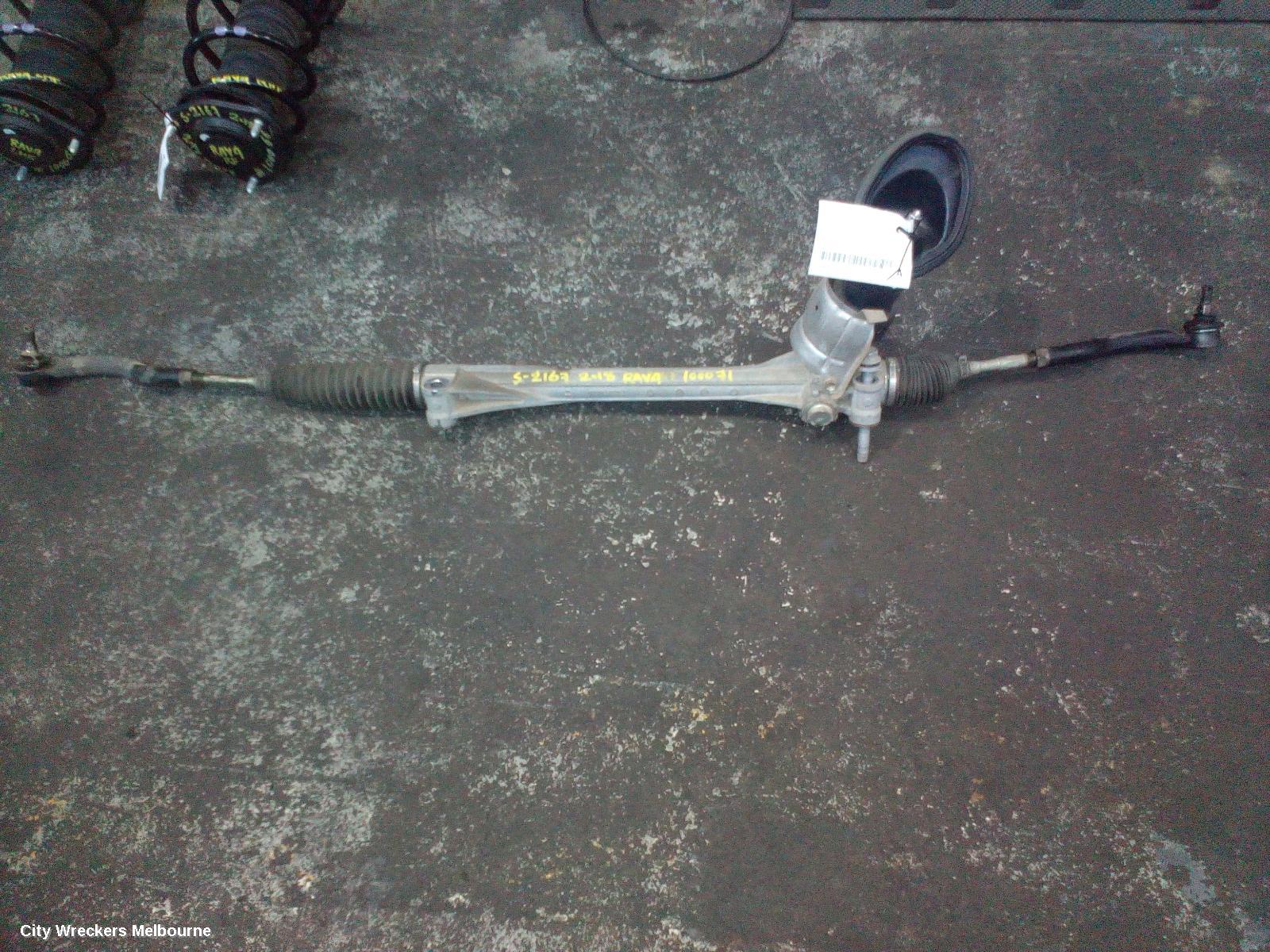 TOYOTA RAV4 STEERING BOX/RACK, ZSA42R, 2.0, PETROL, GXL, 12/2015 - 11/2018 - Image 1