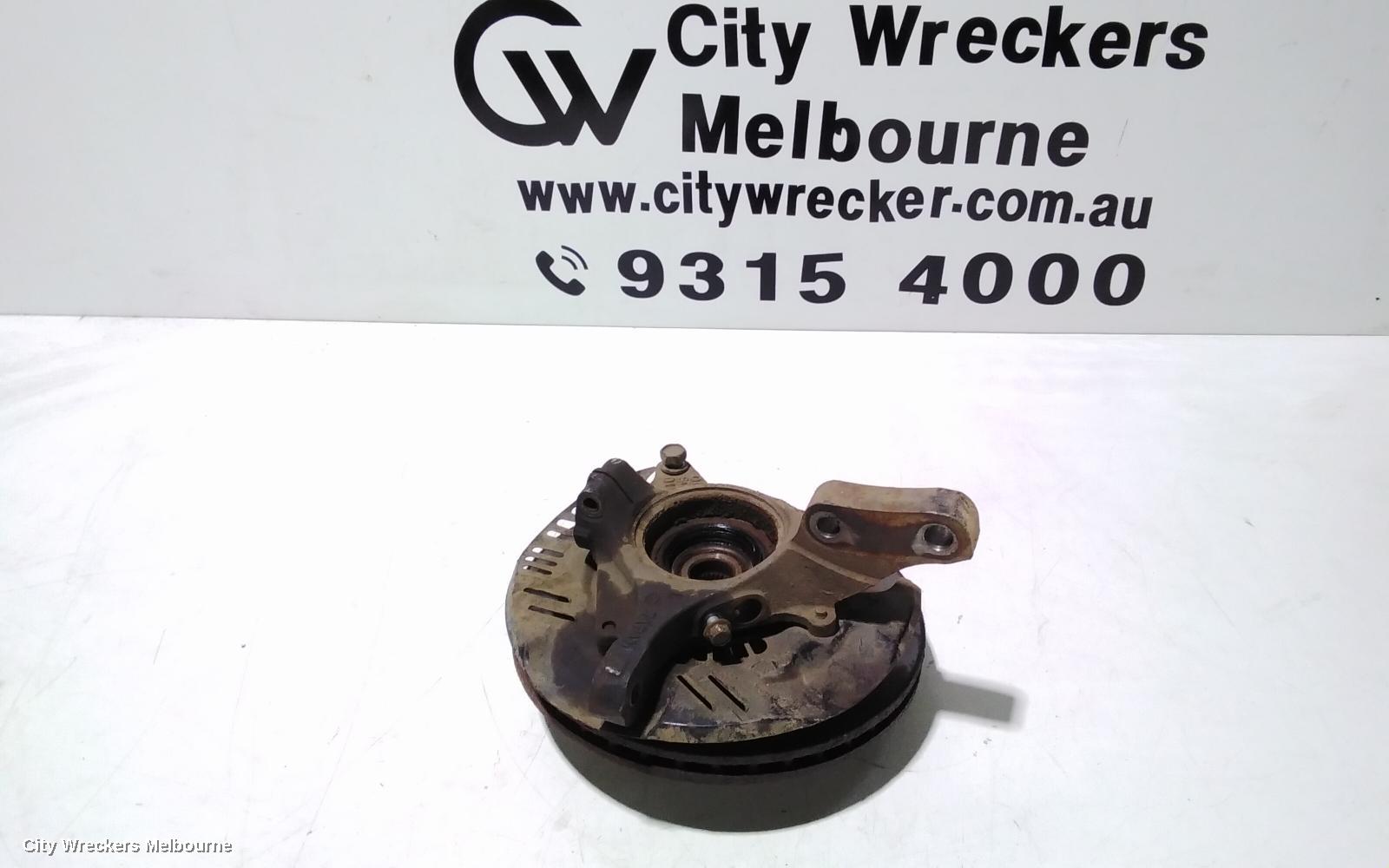 SUBARU OUTBACK LEFT FRONT HUB ASSEMBLY, 3RD GEN ABS (TONE RING ON CV) TYPE 12/1998 - 08/2003 - Image 3