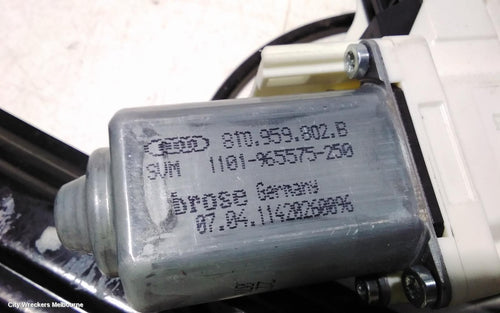 AUDI A5 RIGHT FRONT WINDOW REG/MOTOR, 8F, A5, CABRIO, 08/2009 - 11/2016 - Image 2