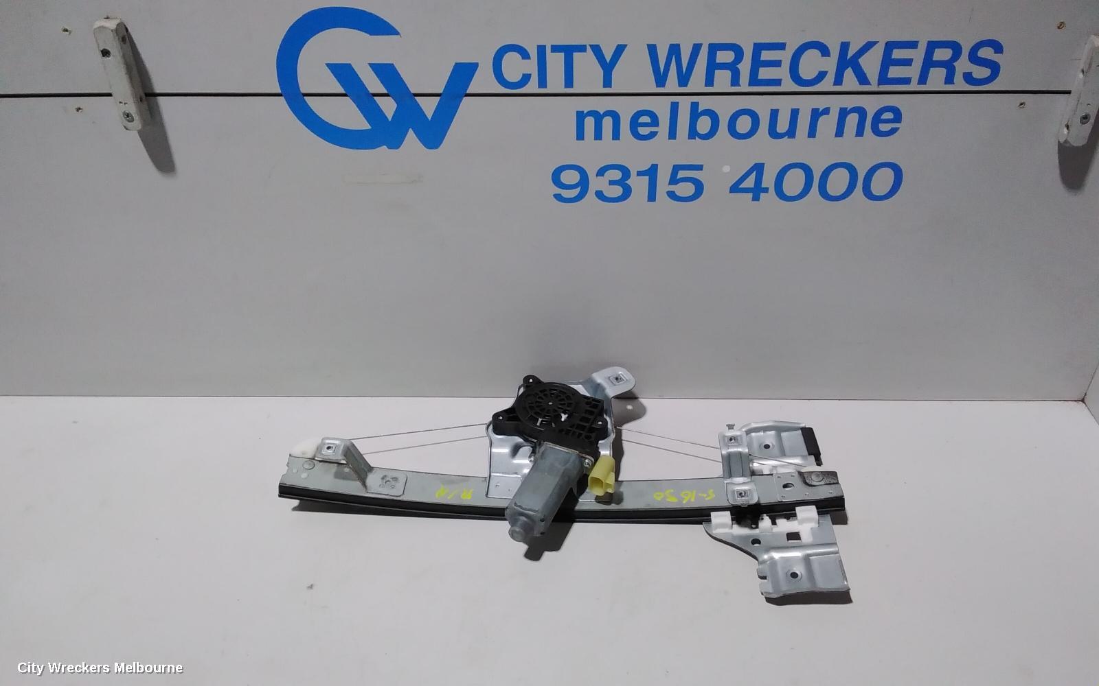 HOLDEN COMMODORE RIGHT REAR WND REG/MOTOR, VE-VF, SEDAN, 08/2006 - 12/2017 - Image 1