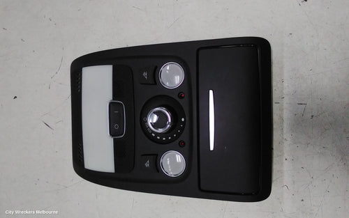 AUDI A4 COURTESY LIGHT, FRONT, W/ SUNROOF CONTROLS TYPE, BLACK, B8 8K, 04/2008 - 06/2012 - Image 1