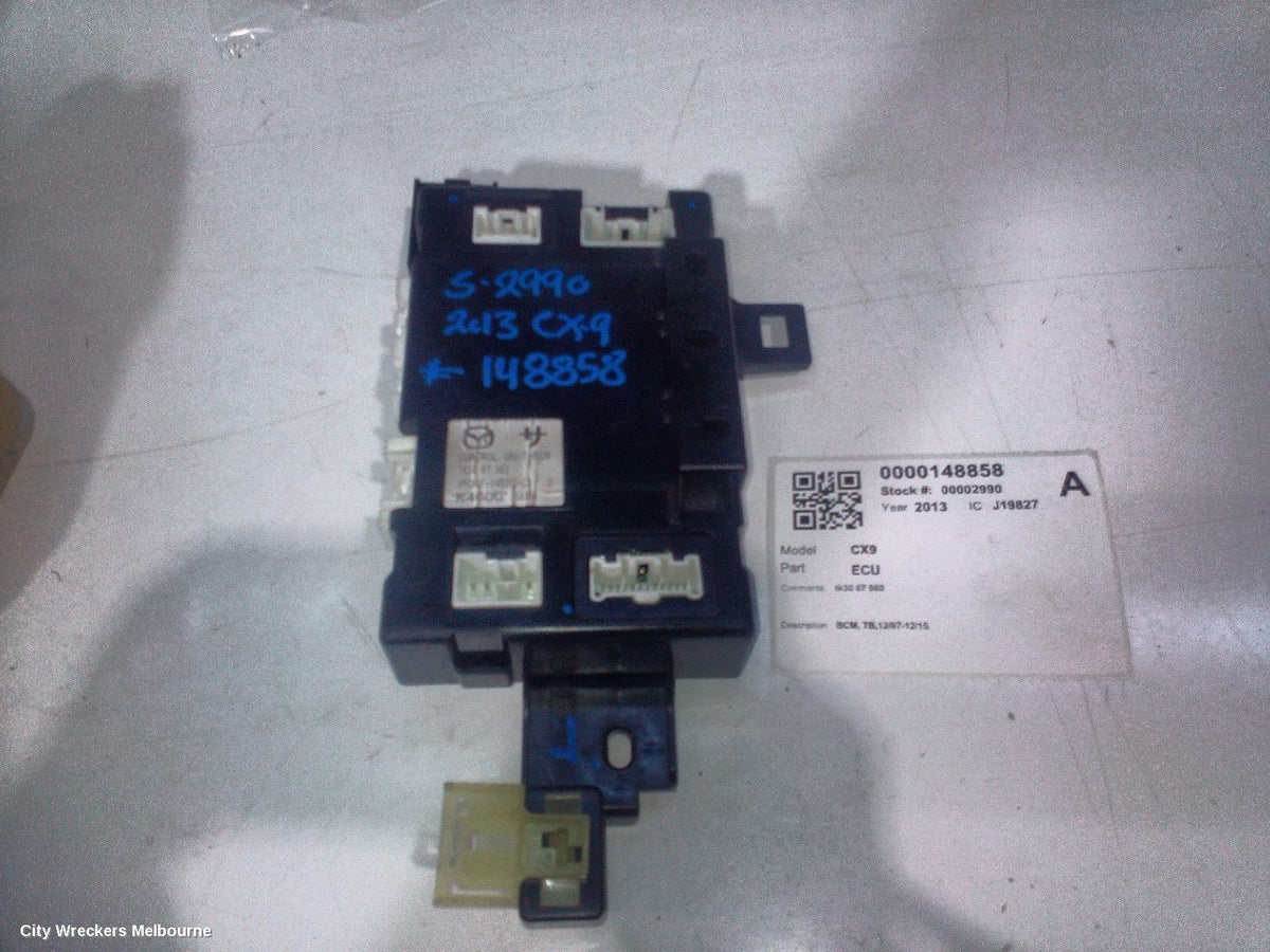 MAZDA CX9 ECU, BCM, TB,12/2007 - 12/2015 - Image 2
