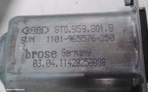 AUDI A5 LEFT REAR WND REG/MOTOR, 8F, A5, CABRIO, 08/2009 - 11/2016 - Image 2