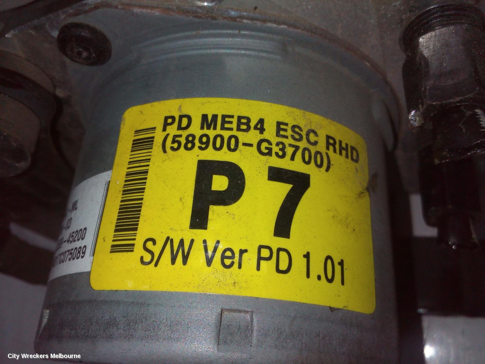 HYUNDAI I30 ABS PUMP/MODULATOR, P/N 58900G3700, PD, 03/2017 ONWARDS - Image 3