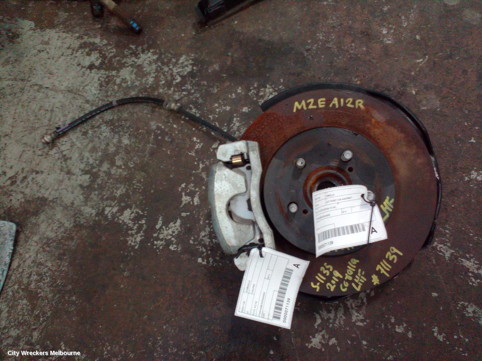 TOYOTA COROLLA CALIPER, LH FRONT, E210, HATCH, NON HYBRID TYPE, 07/2018 ONWARDS - Image 2