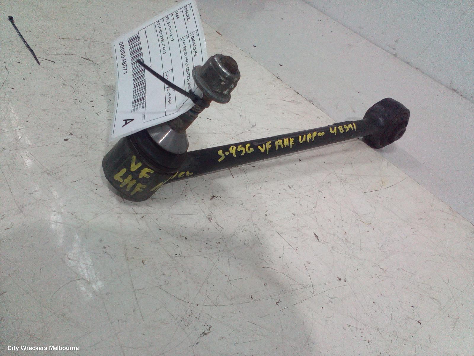 HOLDEN COMMODORE LEFT FRONT UPPER CONTROL ARM, VF, 05/2013 - 12/2017 - Image 2