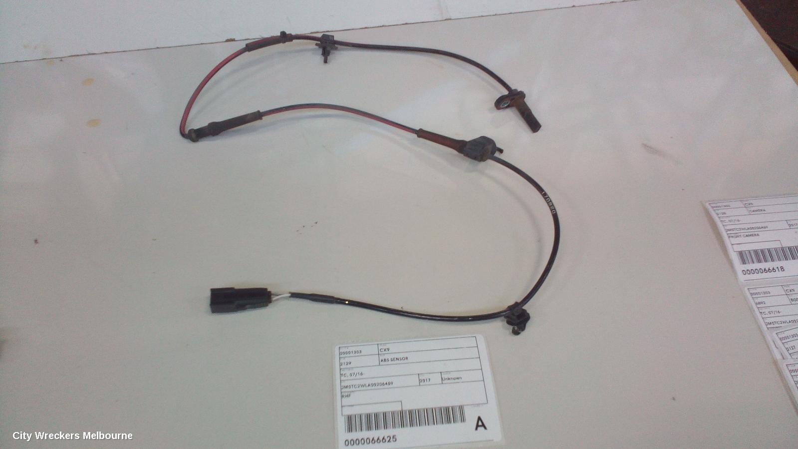 MAZDA CX9 ABS SENSOR, LH FRONT/RH FRONT, TC, 07/2016 ONWARDS - Image 1