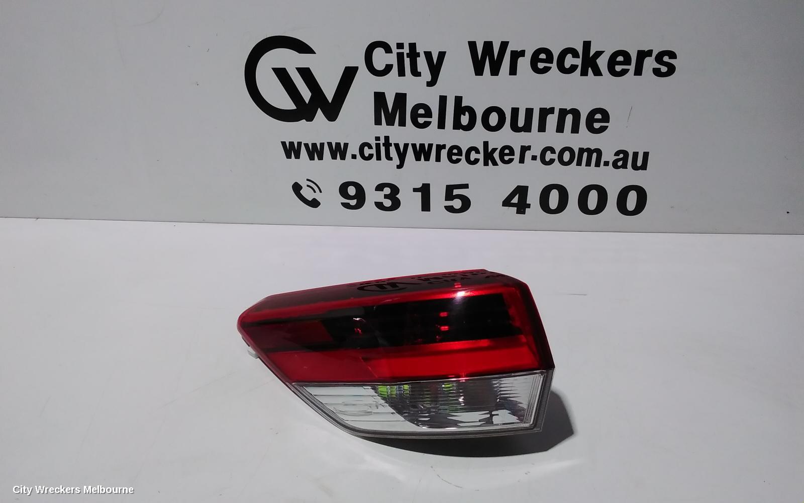 TOYOTA KLUGER LEFT TAILLIGHT, GSU50/GSU55, 11/2016 - 02/2021 - Image 1