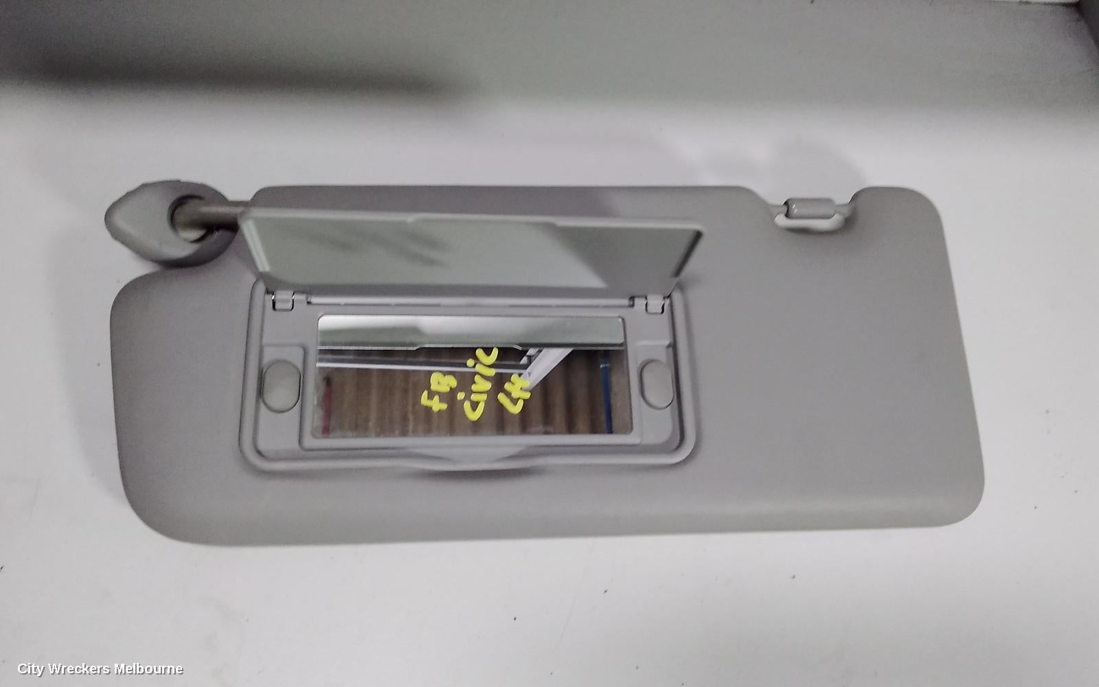 HONDA CIVIC SUNVISOR, 9TH GEN, LH SIDE, 02/2012 - 04/2016 - Image 1