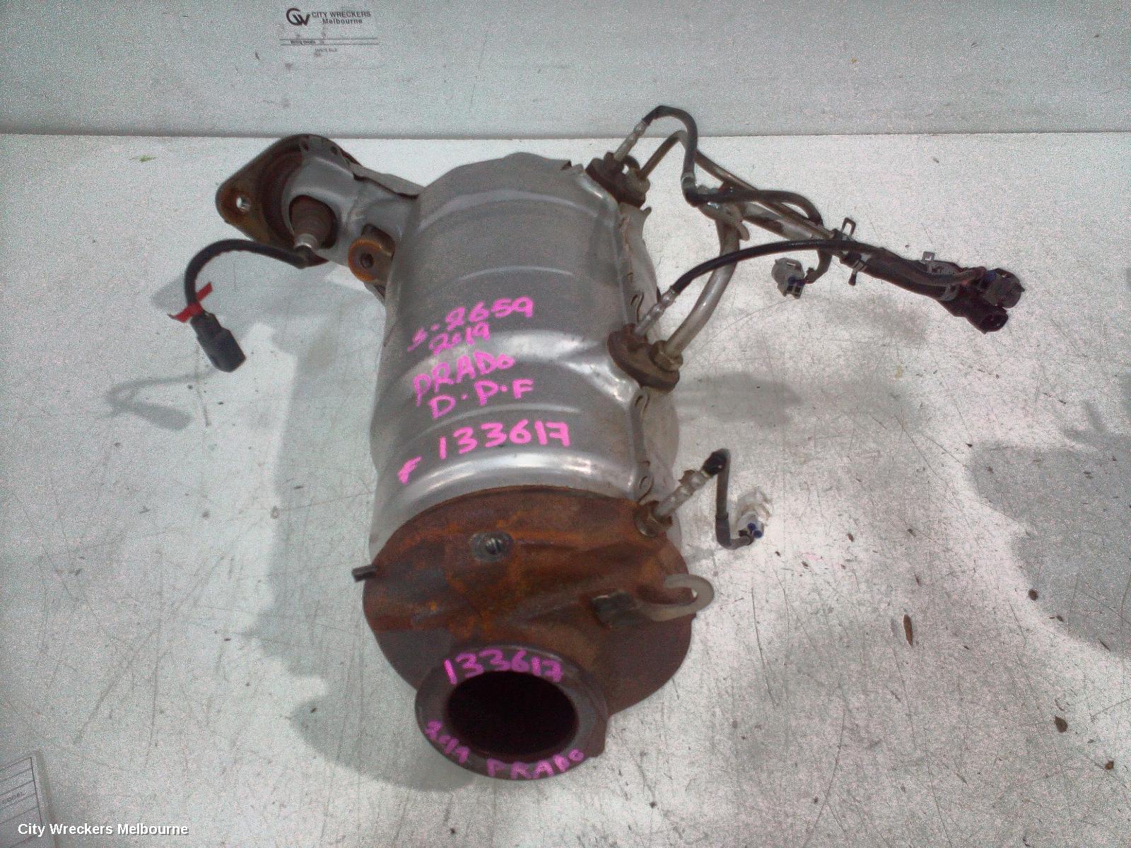 TOYOTA PRADO PARTICULATE FILTER/DPF, DIESEL, 2.8, 1GD-FTV, 150 SERIES, 06/2015 ONWARDS - Image 2