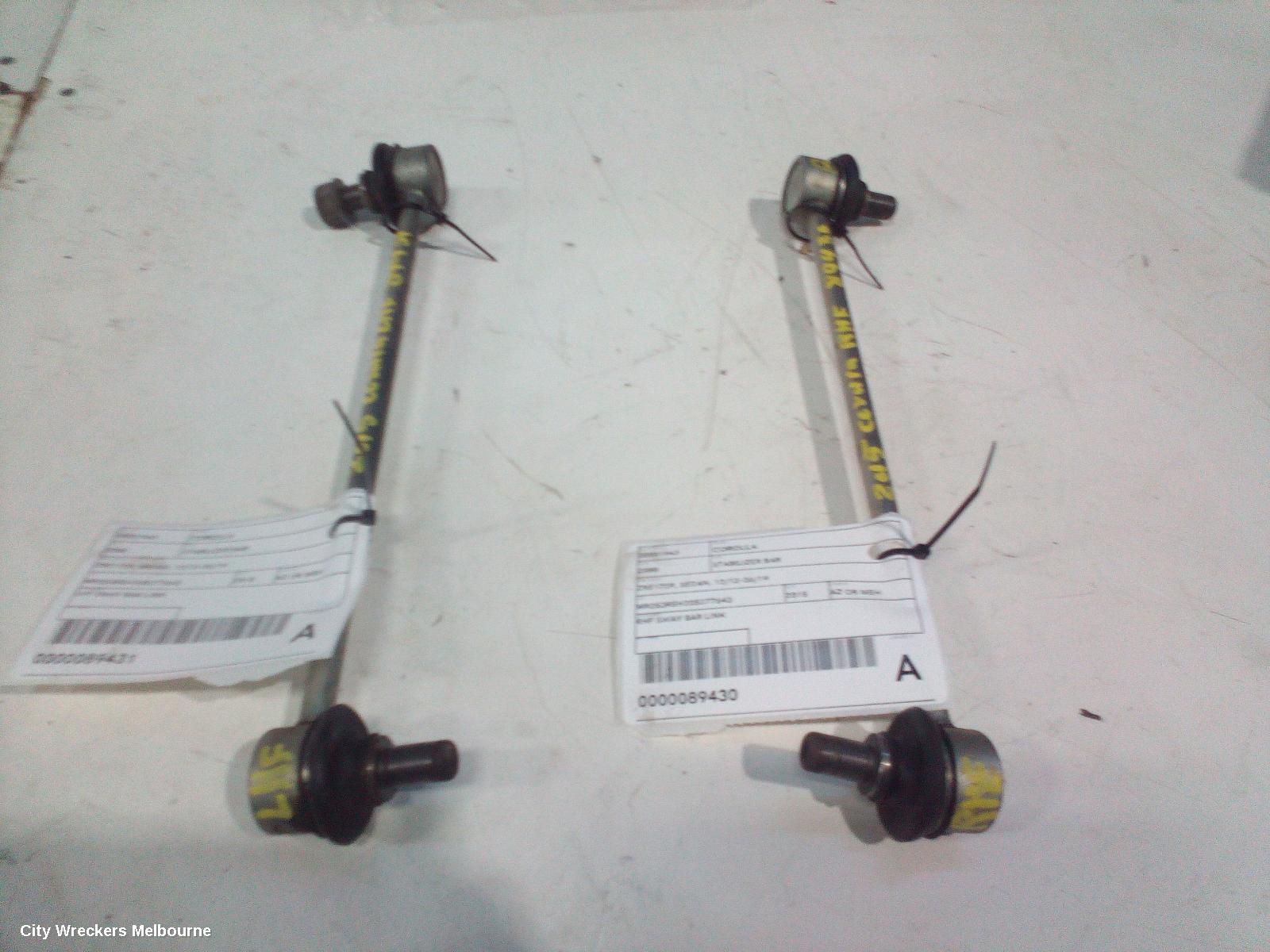 TOYOTA COROLLA STABILISER BAR, ZRE172R, SEDAN, 12/2013 - 06/2019 - Image 2