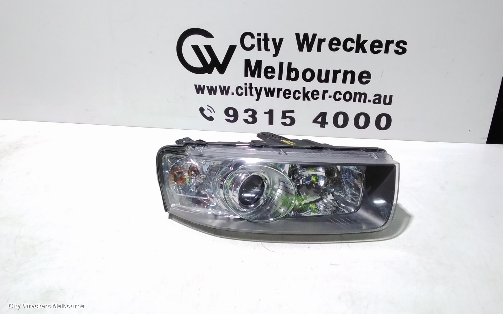 HOLDEN CAPTIVA RIGHT HEADLAMP, CG, CAPTIVA 7 (4TH VIN = C), BLACK SURROUND, 01/2011 - 09/2015 - Image 1