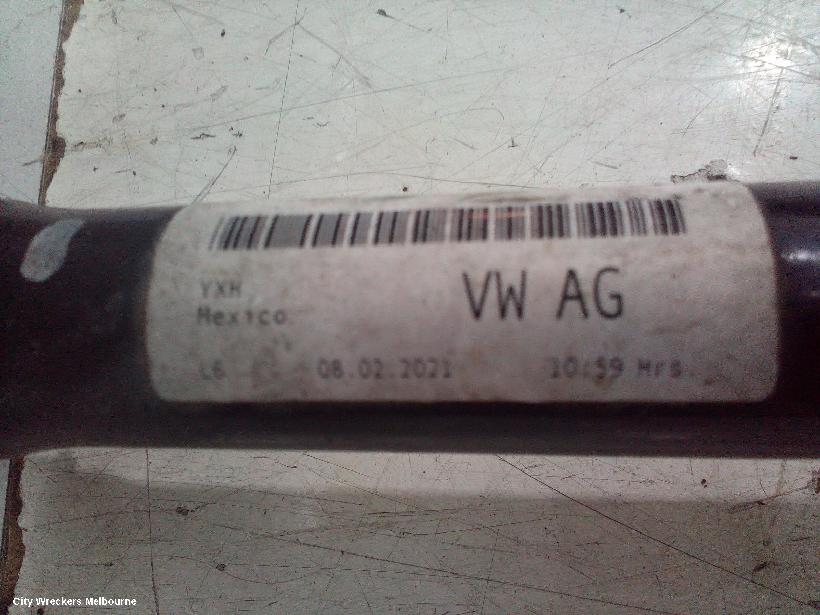 VOLKSWAGEN TIGUAN LEFT DRIVESHAFT, FRONT, AWD, 132TSI/162TSI/110TDI/140TDI, 5NA, ALLSPACE, 07/2018 ONWARDS - Image 1