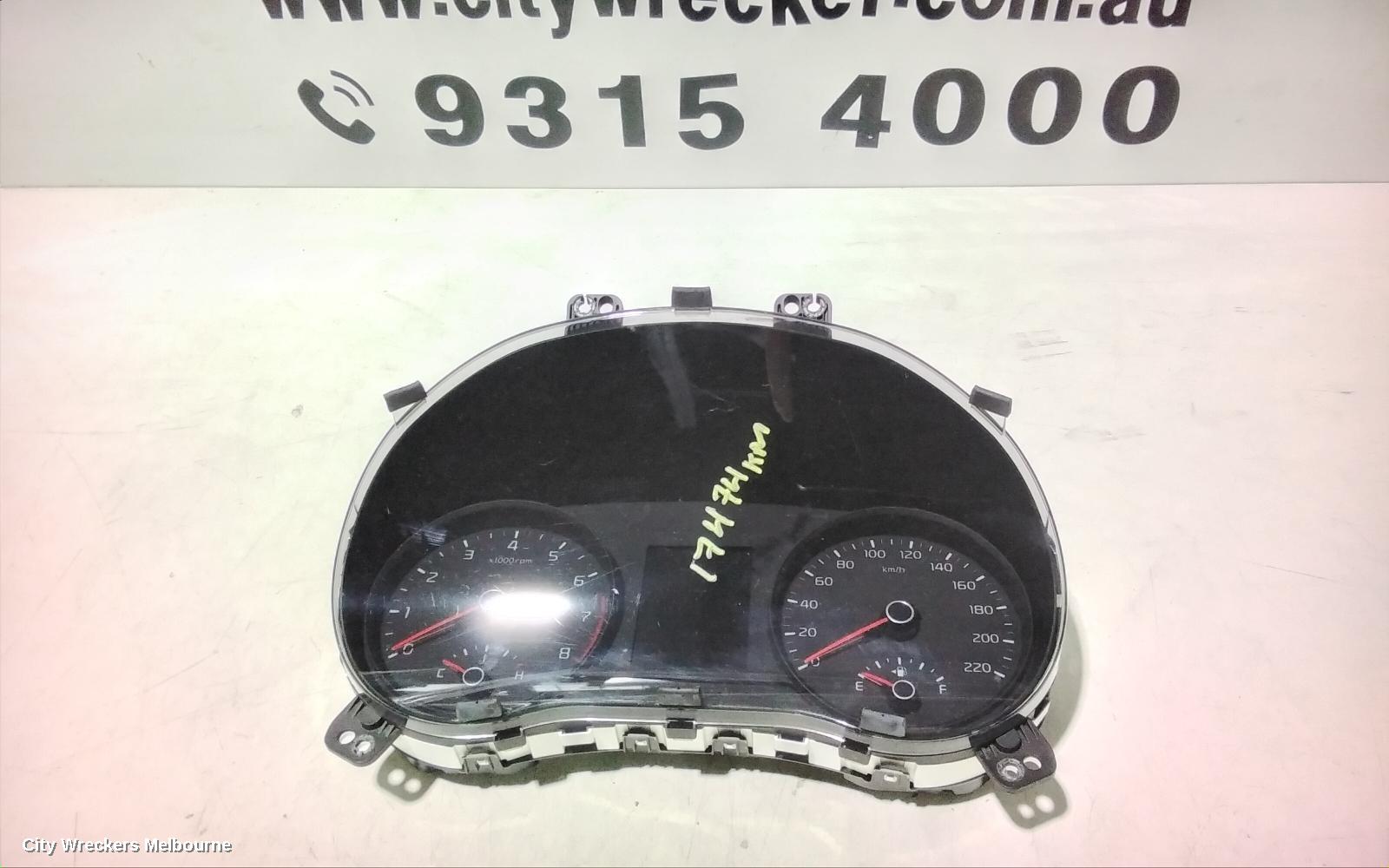 KIA RIO INSTRUMENT CLUSTER, AUTO T/M, S/SX/SPORT, YB, 07/2020 ONWARDS - Image 2