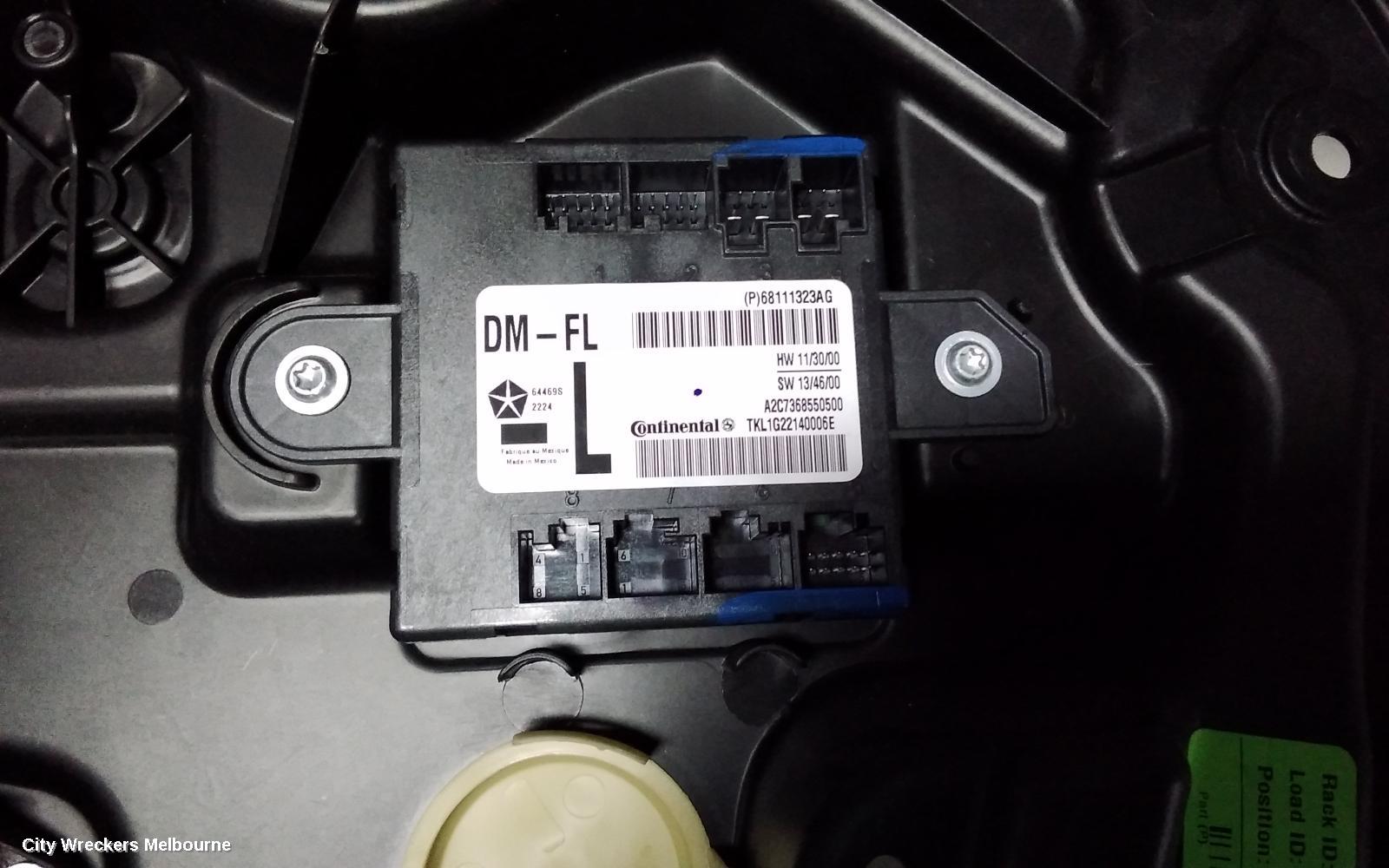 JEEP CHEROKEE LEFT FRONT WINDOW REG/MOTOR, KL, 02/2014 ONWARDS - Image 3