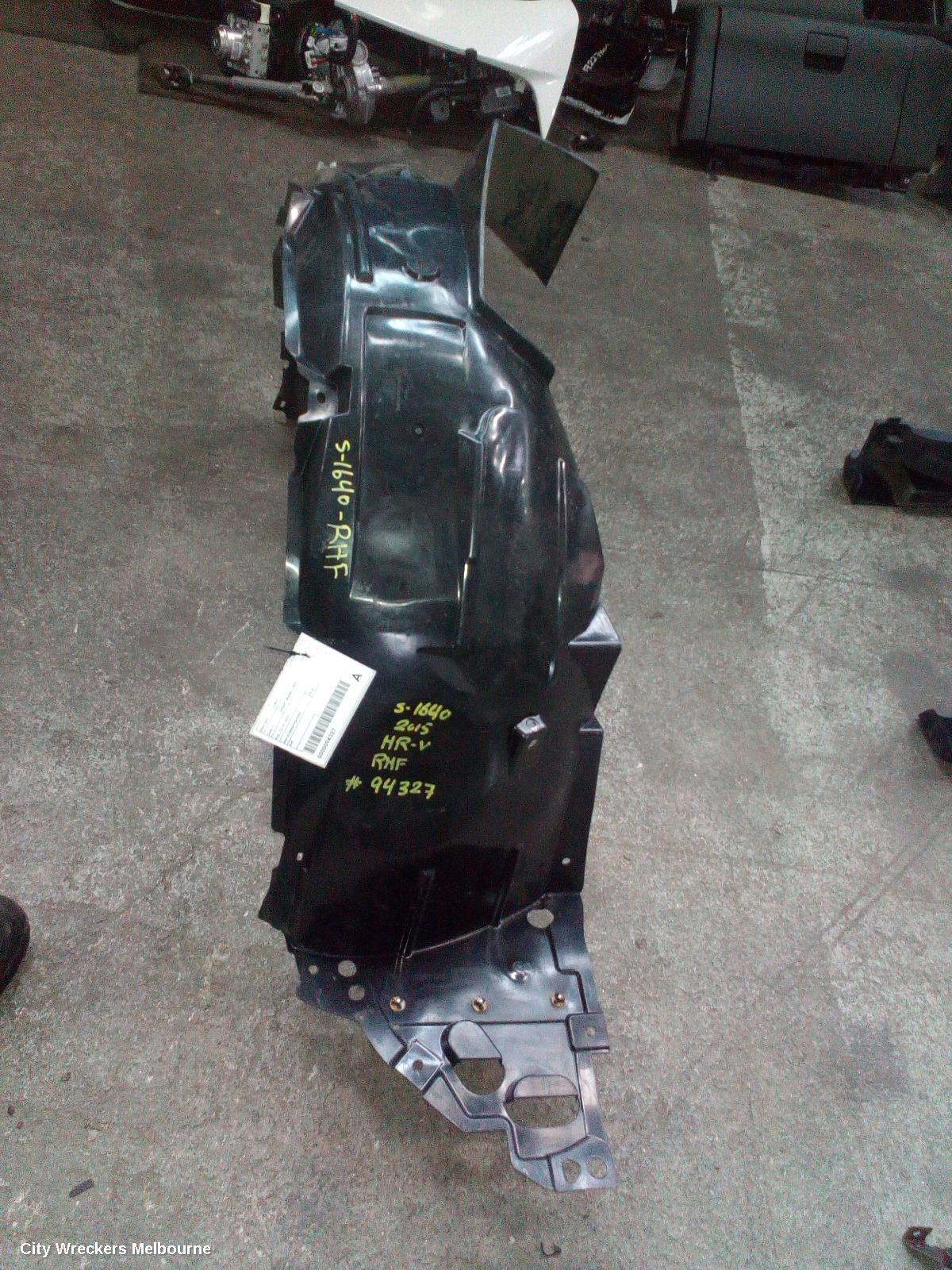 HONDA HRV RIGHT GUARD LINER, RU, 12/2014 - 10/2021 - Image 2