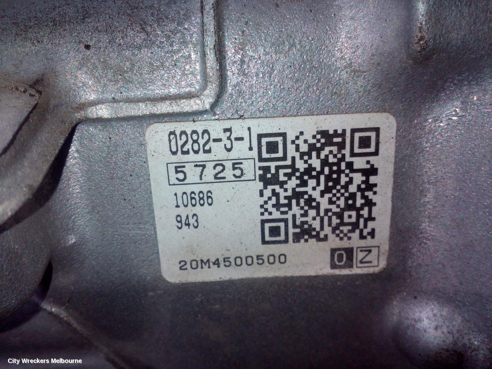 MG ZS TRANS/GEARBOX, AUTO, PETROL, 1.0, TURBO, AZS1, 09/2017 ONWARDS - Image 3