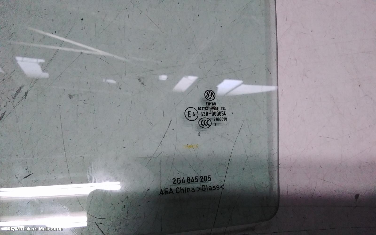 VOLKSWAGEN POLO LEFT REAR DOOR WINDOW, AW, 09/2017 ONWARDS - Image 3