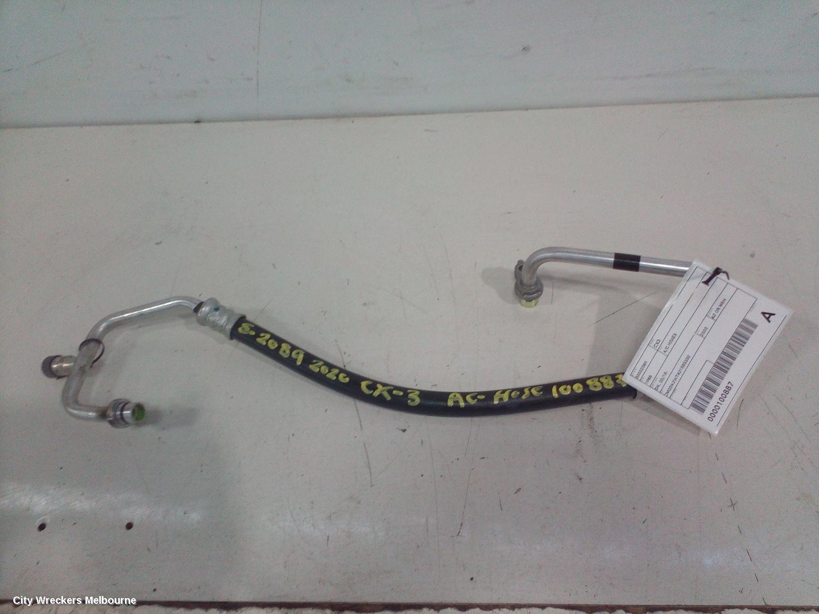 MAZDA CX3 A/C HOSES, DK, PETROL, 2.0, COMPRESSOR TO CONDENSER, 03/2015 ONWARDS - Image 1