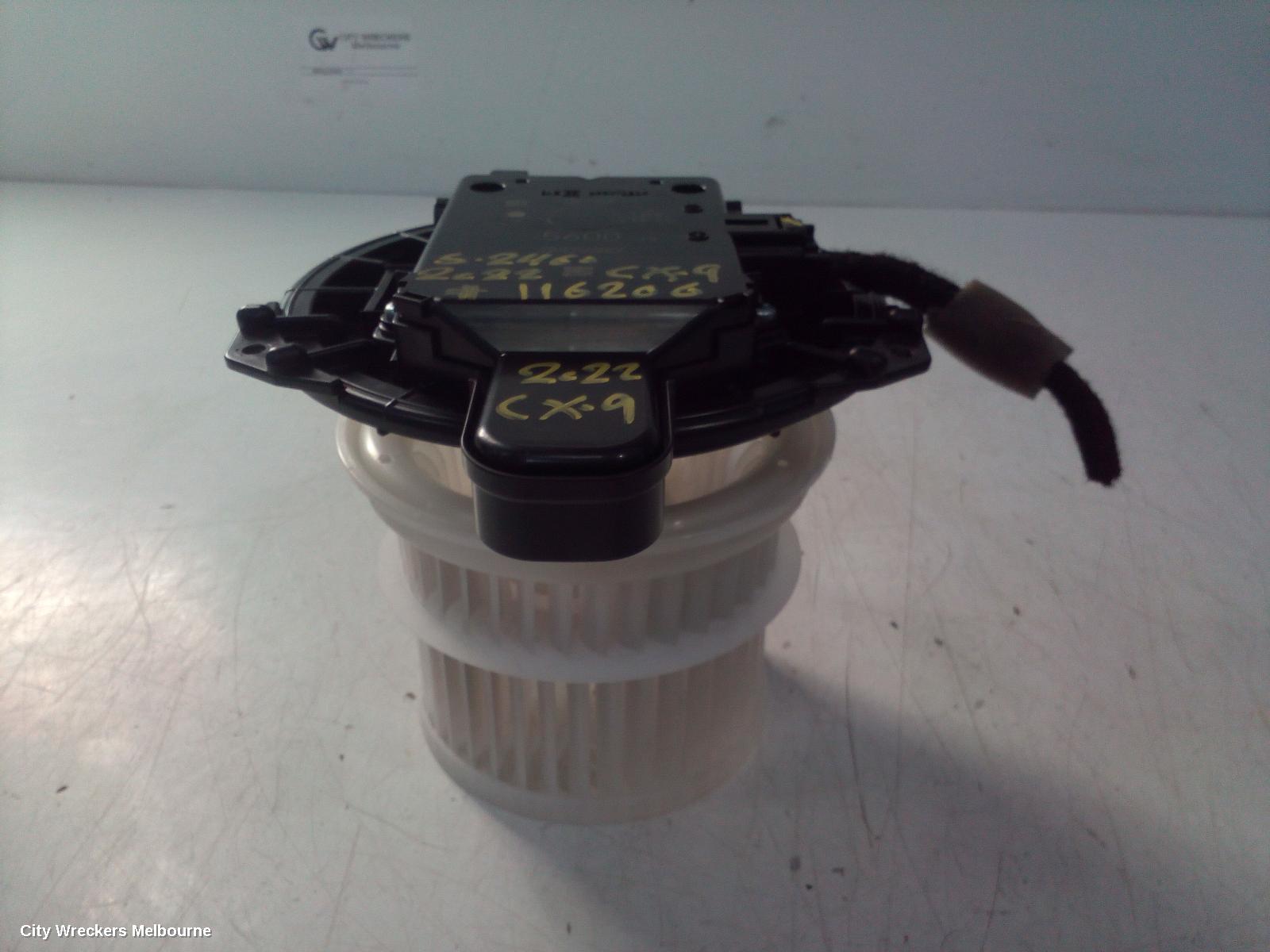 MAZDA CX9 HEATER FAN MOTOR, FRONT, TC, 07/2016 ONWARDS - Image 2