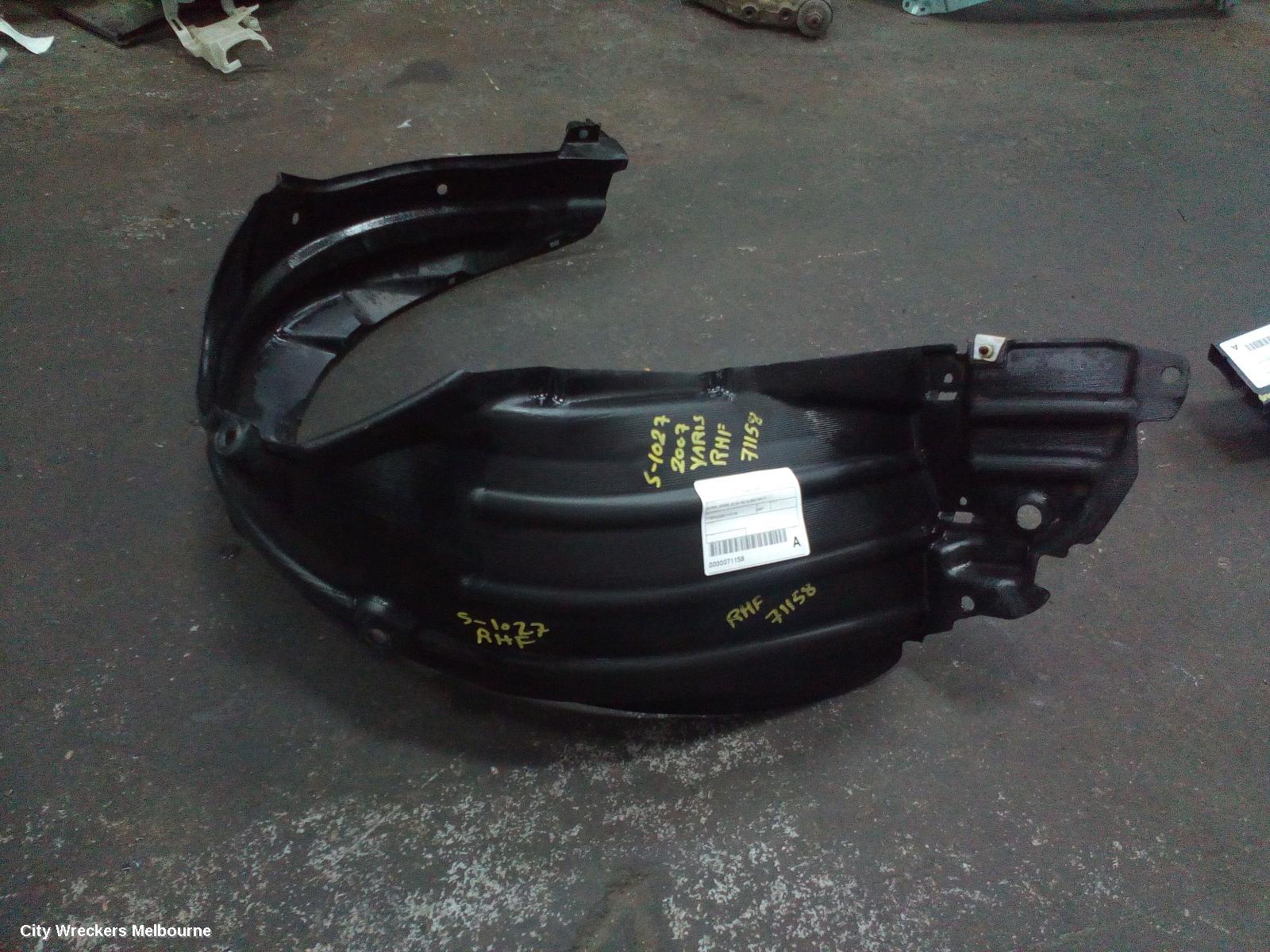 TOYOTA YARIS RIGHT GUARD LINER, NCP9#, SEDAN, 03/2006 - 06/2016 (AUS ONLY) - Image 2
