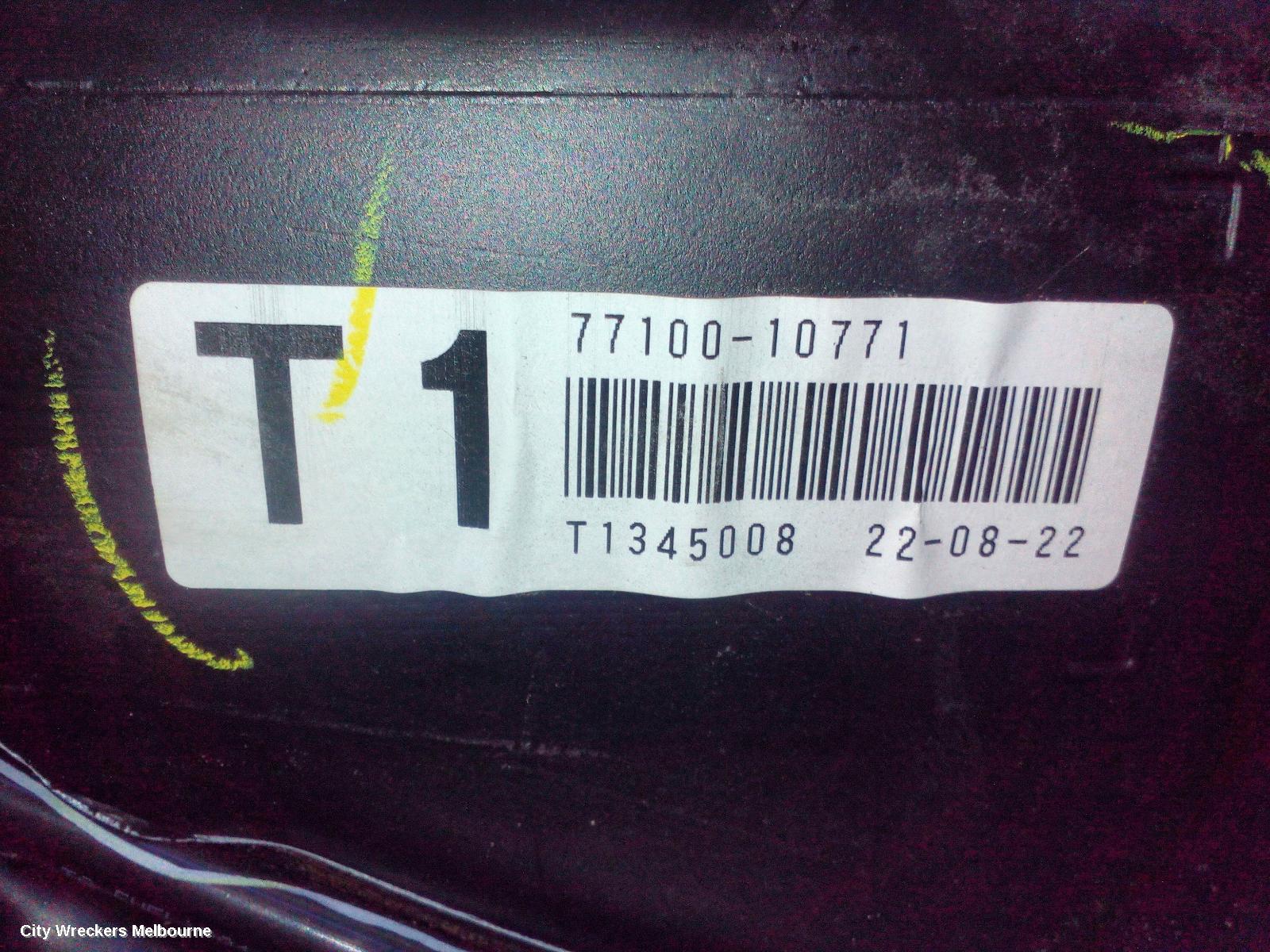 TOYOTA C-HR FUEL TANK, ZYX10R, PETROL, 1.8, 2ZR-FXE, 12/2016 - 09/2023 - Image 3