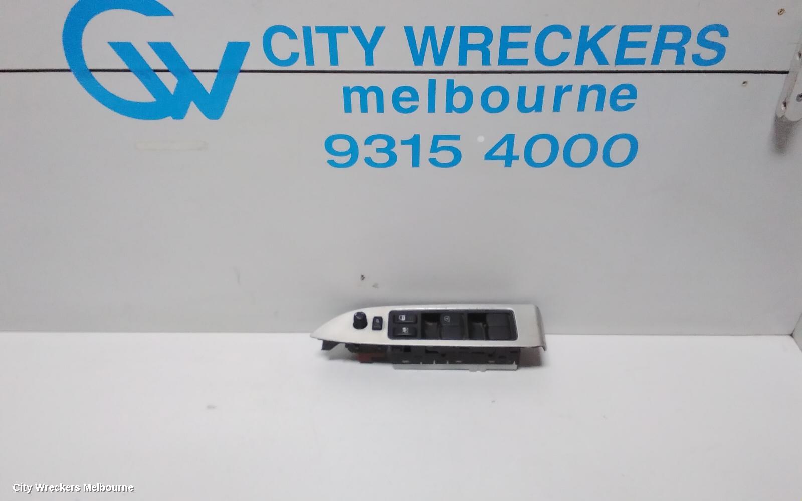 NISSAN MURANO PWR DR WIND SWITCH, RH FRONT (MASTER SWITCH), Z51, TI TYPE, 12/2008 - 12/2014 - Image 1