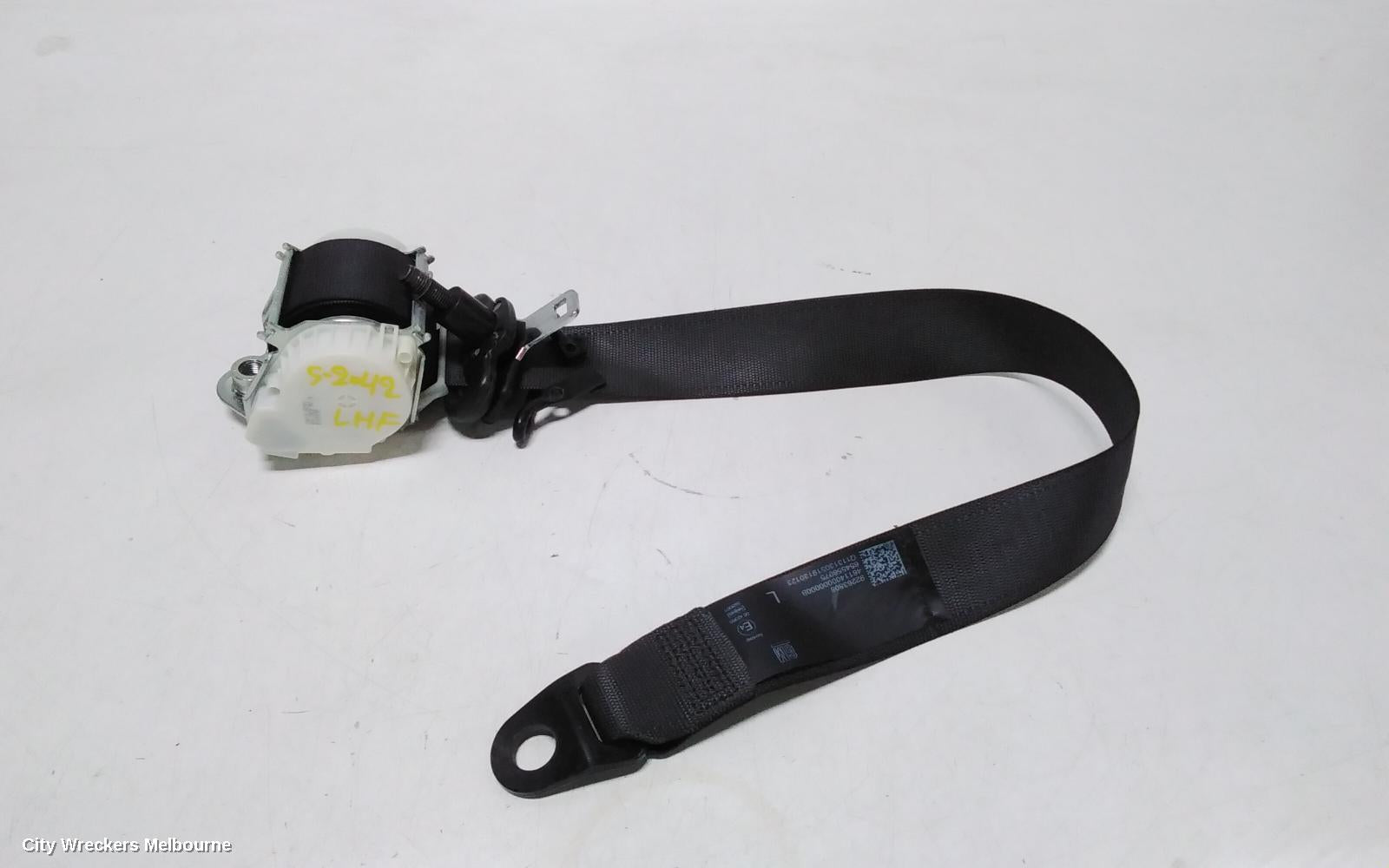 HOLDEN COMMODORE SEATBELT/STALK, LH FRONT, SEAT BELT ONLY, VF, 05/2013 - 12/2017 - Image 2