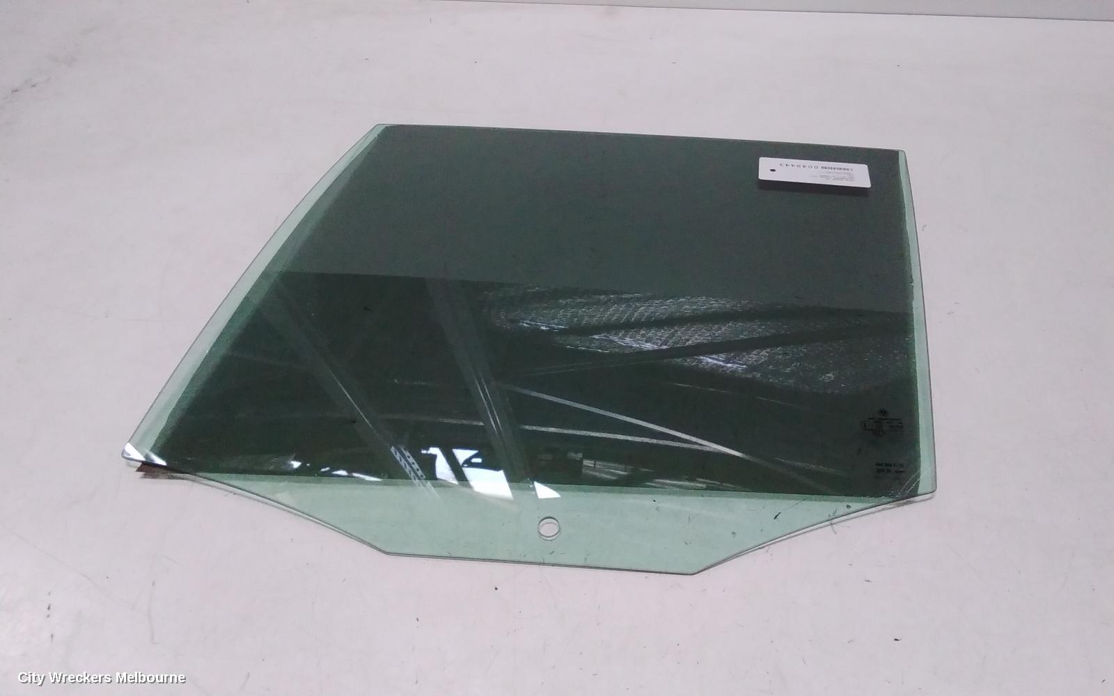 VOLKSWAGEN TIGUAN LEFT REAR DOOR WINDOW, 5N, 05/2008 - 08/2016 - Image 1