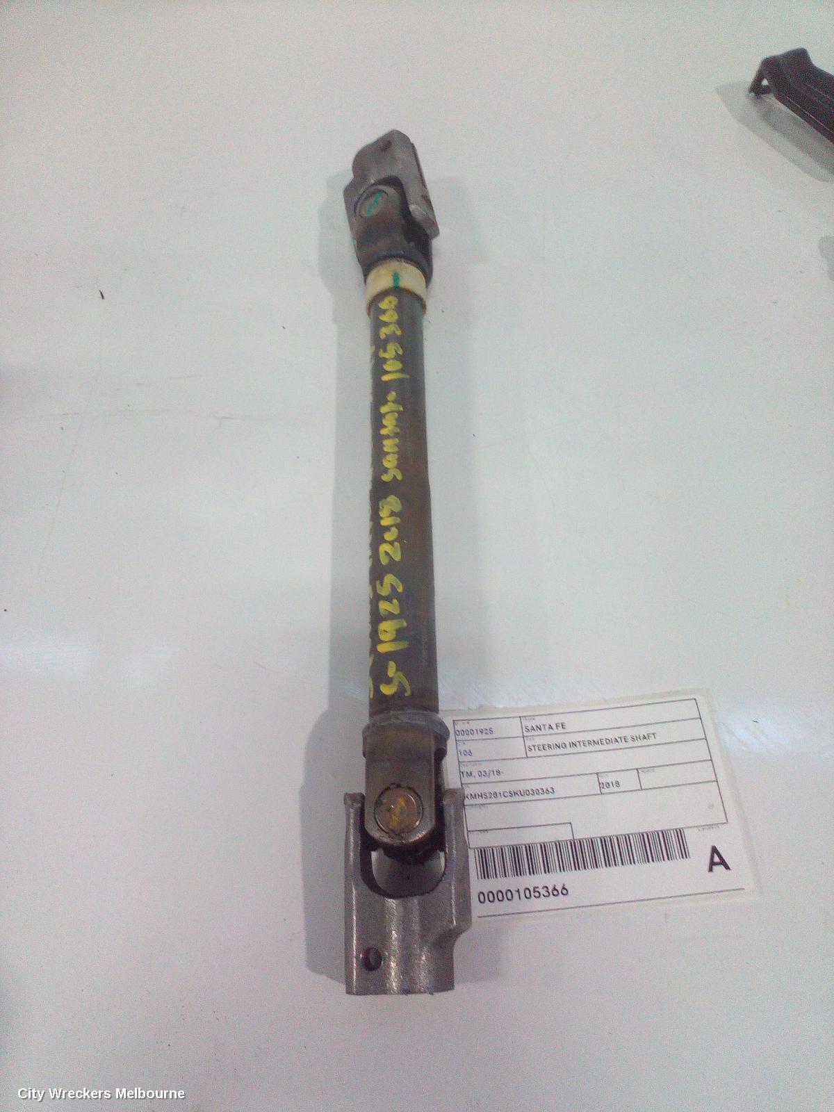 HYUNDAI SANTA FE STEERING INTERMEDIATE SHAFT, TM, 03/2018 - 10/2023 - Image 2