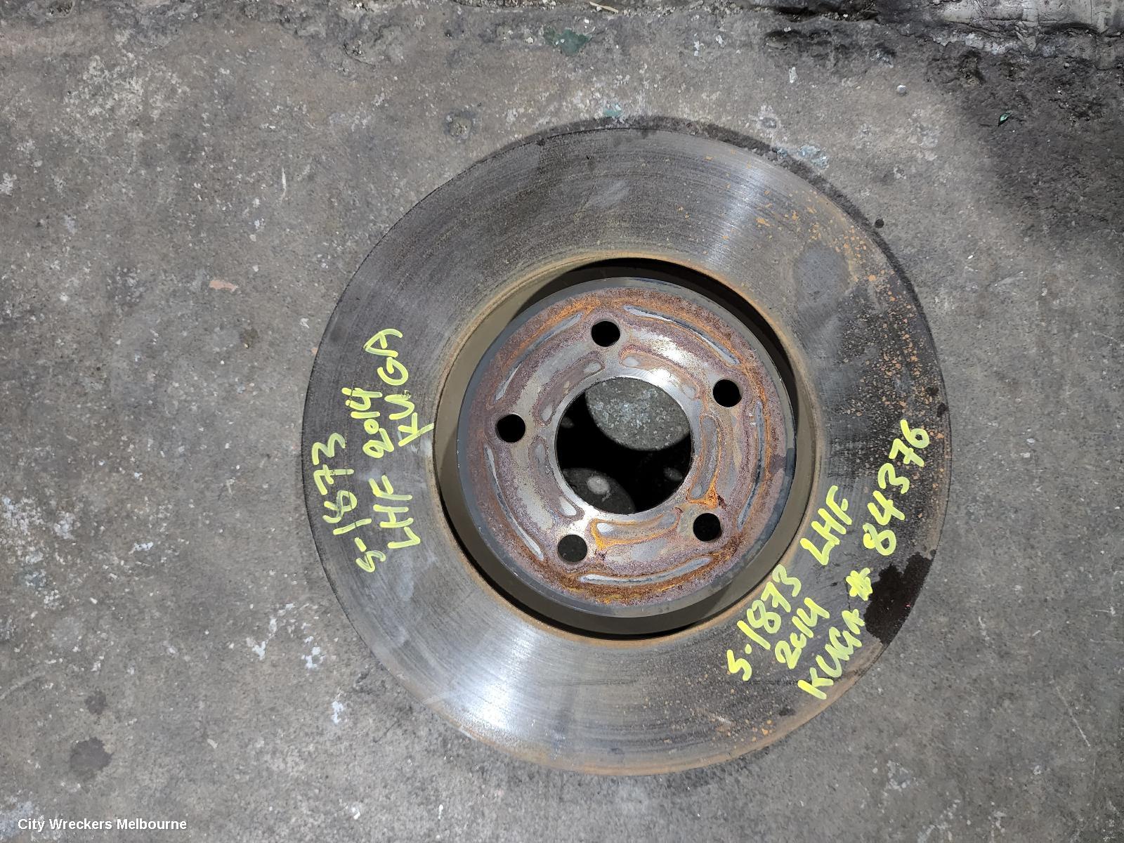 FORD KUGA FRONT BRAKE DISC/DRM, TF, 11/2012 - 09/2016 - Image 1