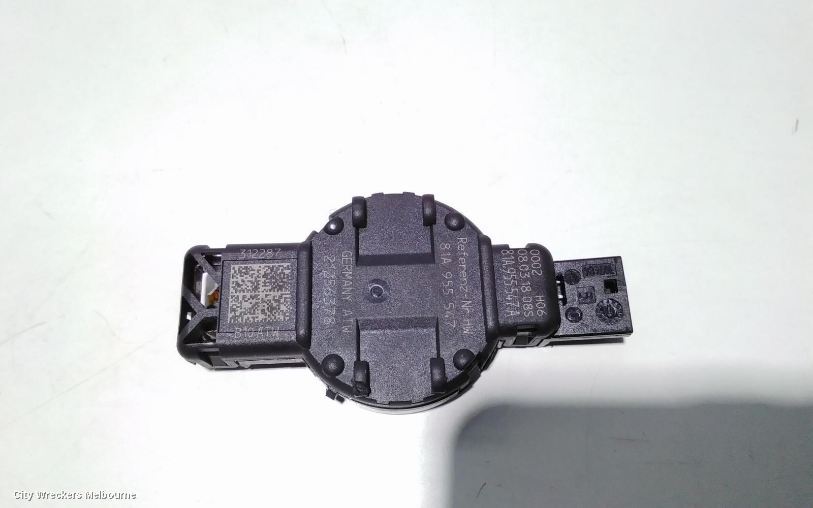 AUDI A3, 8V, 03/2013 - 10/2020, 81A-955-547-A RAIN SENSOR : 87395 - Image 1