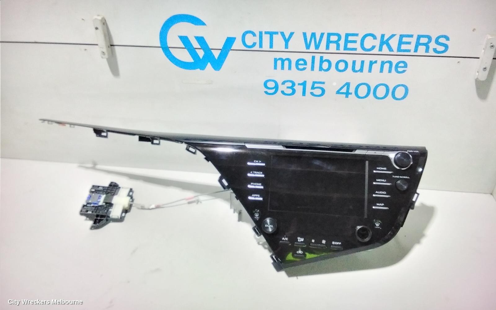 TOYOTA CAMRY RADIO/CD/DVD/SAT/TV, SAT NAV HEAD UNIT, XV70, 09/2017 ONWARDS - Image 1