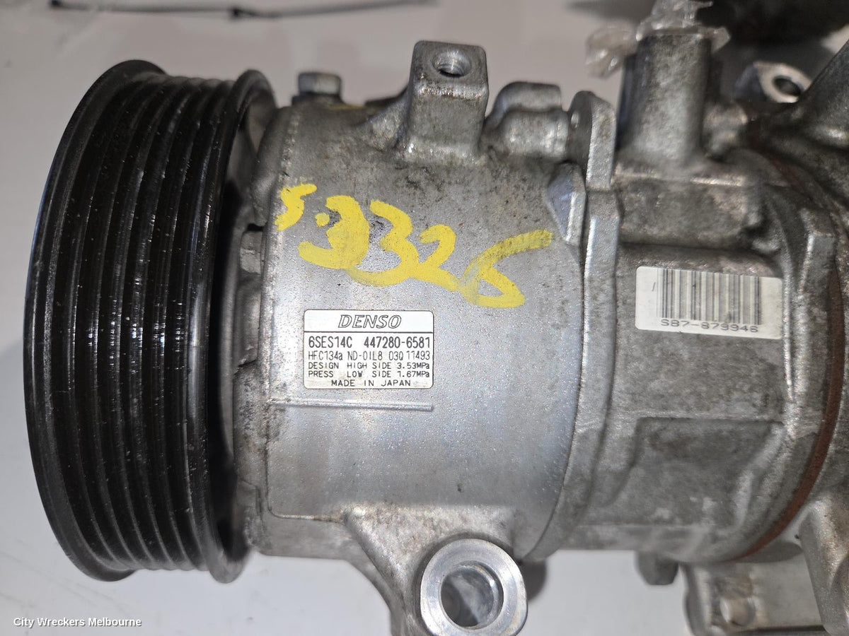 AUDI Q5 A/C COMPRESSOR, 8R, 2.0, PETROL, CNC/CNCD CODE, P/N 8T0260805N, 12/2012 - 01/2017 - Image 2