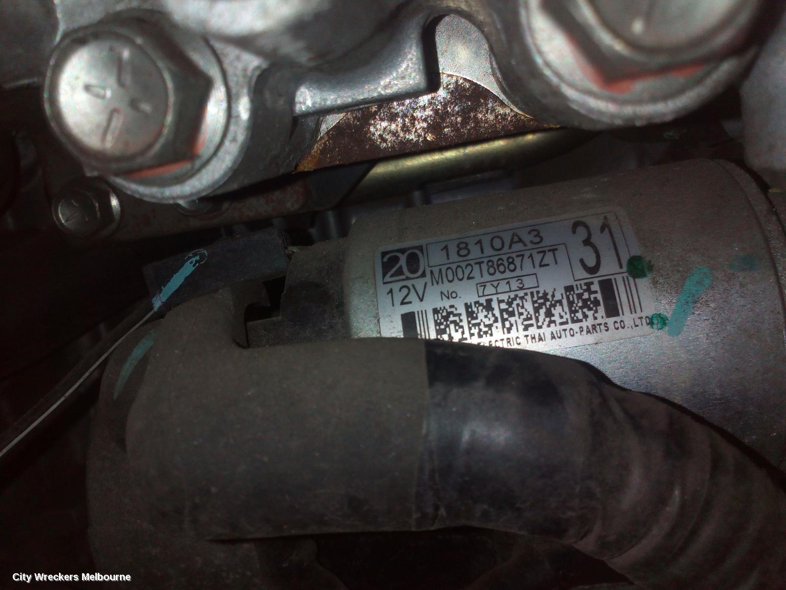 MITSUBISHI TRITON STARTER, DIESEL, 2.4, 4N15, AUTO T/M, MQ-MR, 04/2015 ONWARDS - Image 2