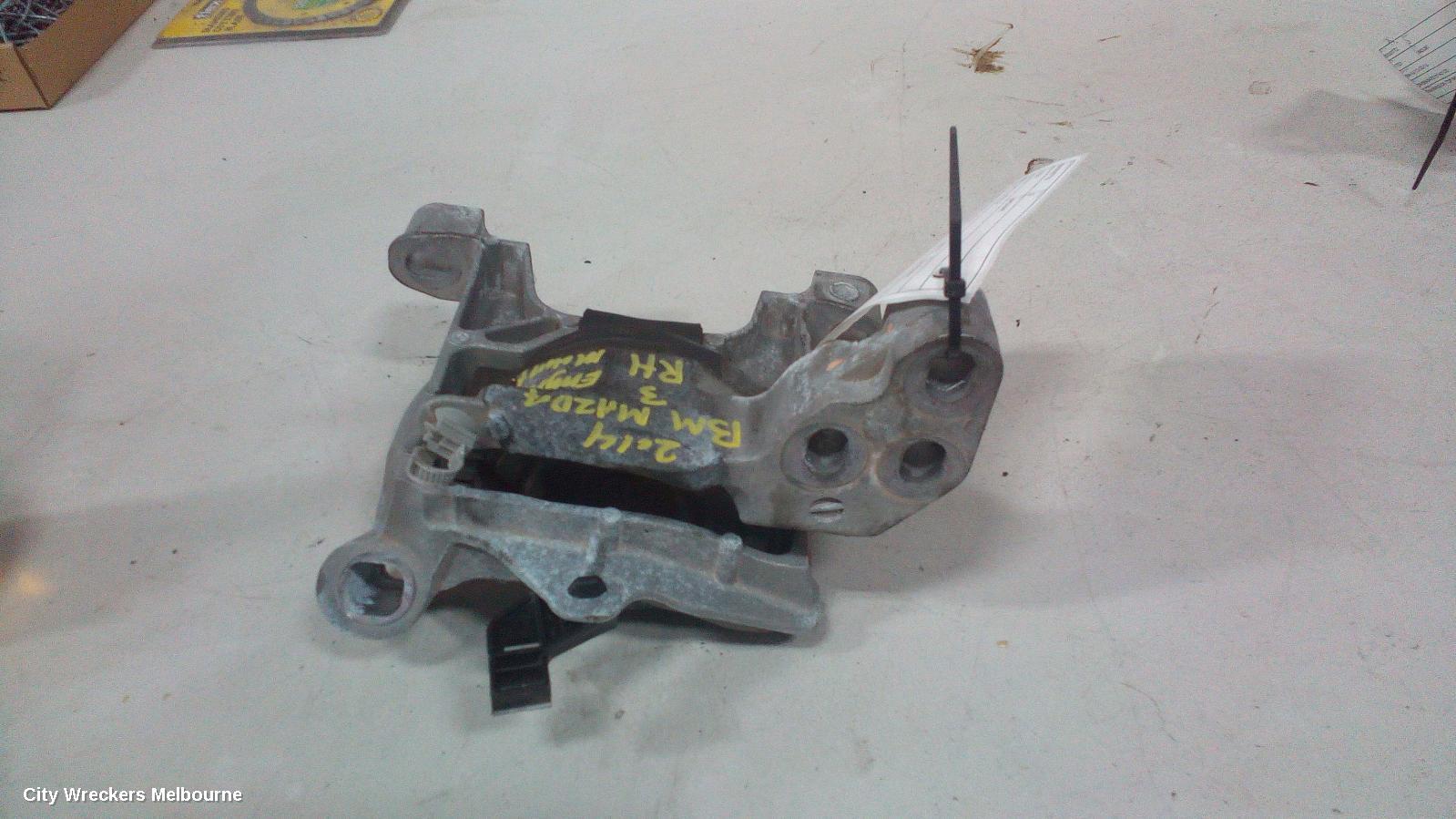 MAZDA 3 MOUNT, ENGINE MOUNT (RH SIDE), UPPER, PETROL, 2.0, PE, SKYACTIV-G, BM-BN, 11/2013 - 02/2019 - Image 3