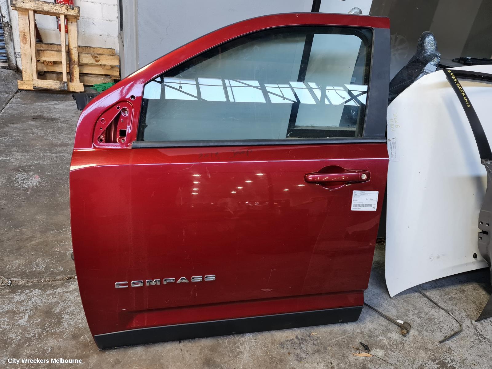 JEEP COMPASS LEFT FRONT DOOR, MK, 07/2011 - 12/2016 - Image 2