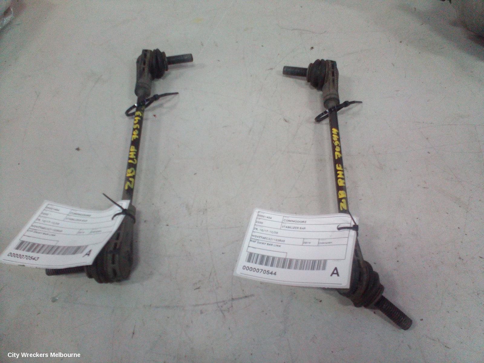 HOLDEN COMMODORE STABILISER BAR, ZB, 10/2017 - 12/2020 - Image 2