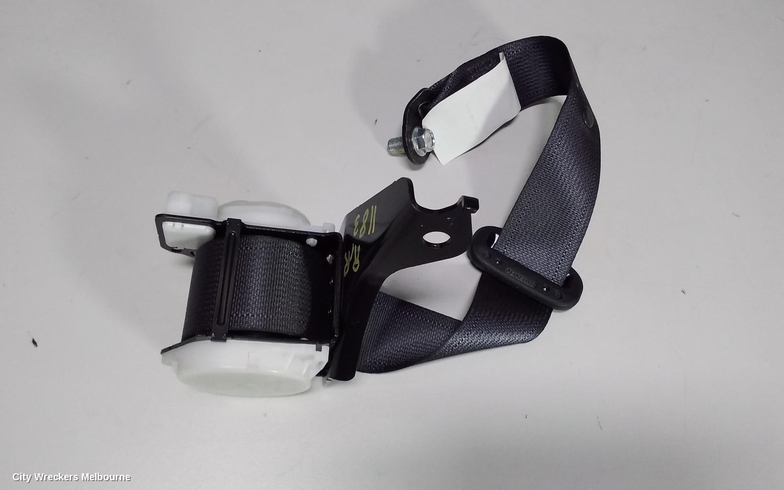 SUBARU WRX SEATBELT/STALK, RH REAR, SEAT BELT ONLY, V1, 03/2014 ONWARDS - Image 1