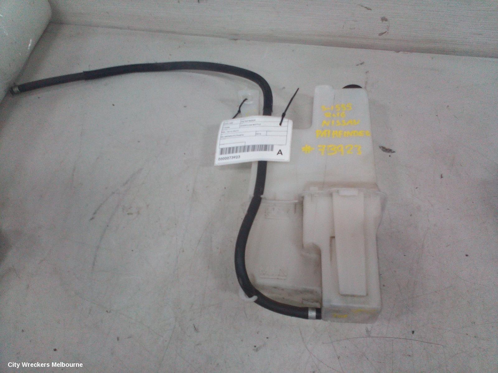 NISSAN PATHFINDER OVERFLOW BOTTLE, R52, 06/2013 - 04/2021 - Image 2